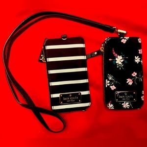 Kate Spade Zippered Pouch ID Lanyards